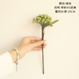 Combined cross border simulation flower manufacturer family decoration wedding green bean branch Berry
