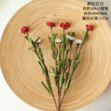 PE bubble 8 foreign trade Daisy  imitation flower wholesale artificial flower wedding decoration family cross border