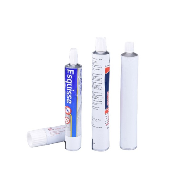 Customized squeeze tube hand cream aluminum empty high quality aluminum squeezed toothpaste tubes