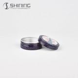 60ml Any Color Face Cream Cosmetic Use Aluminum Tin Lid Decorative Candle Wholesale Metal Tins Packing With Pvc Window