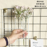 Simulated flower manufacturer's family decoration wedding holding flowers road guiding wall plum flowers and grass