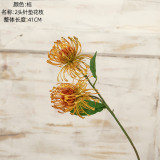 2021Manufacturer simulation flower green plant wedding decoration wholesale needle pad flower