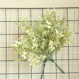2021Wholesale simulation flower home decoration wedding plant wall holding flower lucky clover