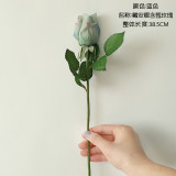2021Simulated flowers wedding holding flowers family background flower wall photography props set single rose