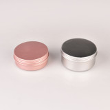 High Quality scented candle in a round can 8oz aluminum cans candles you can put logo on Wholesale from China