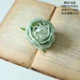 2021Wholesale decoration simulation flower manufacturer wedding artificial flower green plant peony flower head