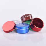 hot sale aluminum jars seamless 80ml 100ml 12ozfor candle making alluminium jar