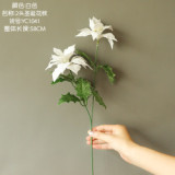 2021Factory simulation flower green plant crafts decoration wedding wholesale Christmas flowers