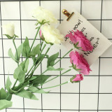 Manufacturers wholesale simulation flower foreign trade home decoration wedding holding flowers 4 head of flower