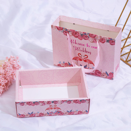 Custom Print Gift Box Children Toy Box Wig Packaging Box With Logo