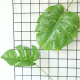 2021Wedding artificial flower manufacturer green plant wholesale decoration crafts cross border turtle leaf