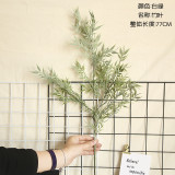 Eucalyptus grass matching simulation flower manufacturer family decoration wedding plant wind bamboo leaf maple leaf
