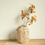 2021Imitation flower manufacturer wedding holding flowers rose wall home decoration round copper leaf