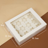 Wholesale Paper Cake Package Box With Window Wedding Cookie Box Kid Gift Box