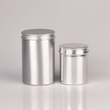 custom colorful coffee tin cans 500ml aluminium jar wholesale rose gold white black paint can