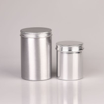 custom colorful coffee tin cans 500ml aluminium jar wholesale rose gold white black paint can