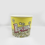 Recycle Eco Friendly Non-Plastic Custom Printed 32oz-170oz Fried Chicken Popcorn Paper Buckets Take Away Food Packaging