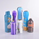 antiperspirant 215ml 300ml 400ml cosmetic empty aluminum bullet aerosol can 350ml 500ml