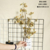 Manufacturer's family decoration wedding holding flowers, road leading flower wall  plant wall, wood catalpa leaf