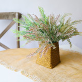 Manufacturers wholesale crafts green plant decoration wedding cross simulation Polish grass