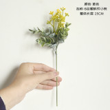 2021Home decoration wedding handhold flower of flower rice seed fruit imitation flower manufacturer Eucalyptus