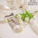 Wholesale cross border wedding condensed jade imitation flower home decoration artificial dandelion