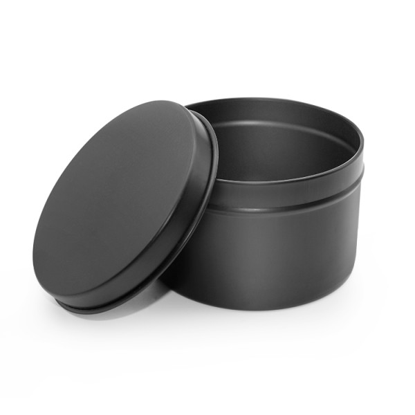 Gift Free aluminum jar matte 6oz 8oz 50g candle containers cookie jar tin