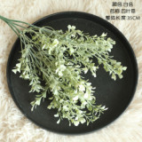 2021Wholesale simulation flower home decoration wedding plant wall holding flower lucky clover