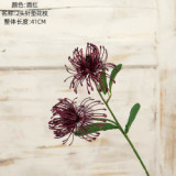 2021Manufacturer simulation flower green plant wedding decoration wholesale needle pad flower