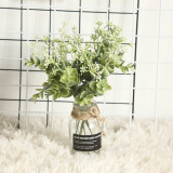 2021Home decoration wedding handhold flower of flower rice seed fruit imitation flower manufacturer Eucalyptus