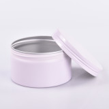 hot popular 100% full text customization available rose gold matte gold cans candles empty aluminum cans