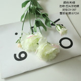Manufacturers wholesale simulation flower foreign trade home decoration wedding holding flowers 4 head of flower
