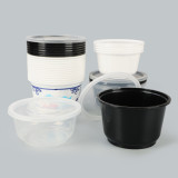 Food grade family pack, big meal, to go plastic food storage box