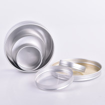 Hot Sale aluminum round canister jars Best Price customization colorfulfor candle making aluminum can alluminium jar