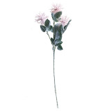 Wholesale arrangement of simulated flowers family decoration wedding holding flowers road guide flocked sea urchin