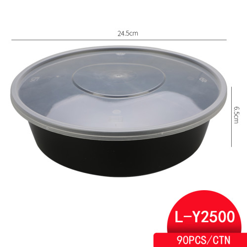 Food grade family pack, big meal, to go plastic food storage box
