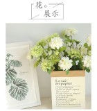 Multi head Dahlia imitation flower manufacturer family decoration wedding holding flowers road leading flower wall plants