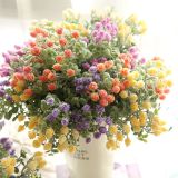 Manufacturer small fresh grass foreign trade simulation flower wholesale pastoral wedding family decoration Milan Bayberry