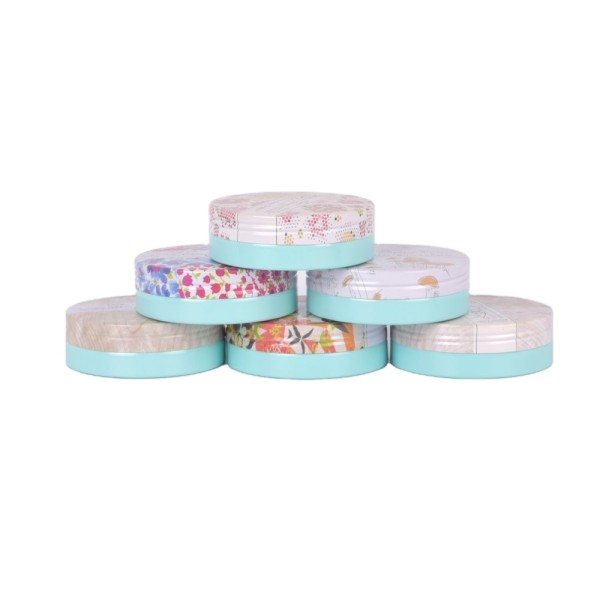 Hot Sale Personal Care Aluminum Cosmetic Use Blank Containers Tall Tea Tins Packaging Fashion Silver Metal Rectangle Tin Cans