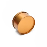 Custom Printed Round Tin Boxes Wedding Candy Packaging Soap Tin Box Color Tin Can With Lid