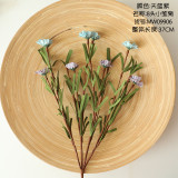 PE bubble 8 foreign trade Daisy  imitation flower wholesale artificial flower wedding decoration family cross border