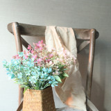 2021Simulated flower green plant wholesale manufacturer fake flower wedding decoration crafts fragrant plum grass