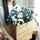 Philly rose PE imitation flower manufacturer family decoration wedding handhold flower road guide flower wall