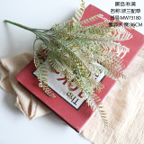 Manufacturers wholesale crafts green plant decoration wedding cross simulation Polish grass