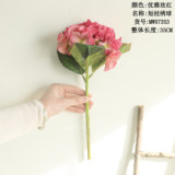 Wholesale simulation flower export wedding road home decoration artificial flower home decoration short branch Hydrangea