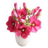 Small fresh artificial flower foreign trade flower arrangement family decoration wedding single branch Magnolia
