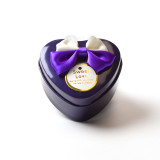 Valentine's Day Gift Heart Shape Chocolate Candy Metal Tin Box Gift Box