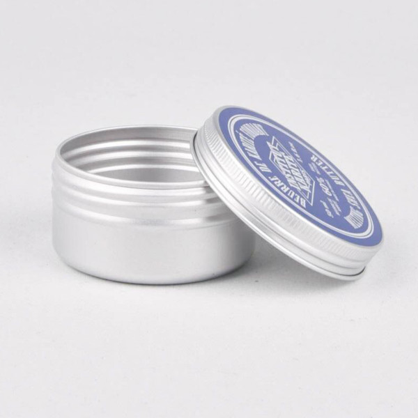100ml Any Color Personal Care Cosmetic Use Candy Tin Cans New 50 G Silver Aluminum Round Pomade Tins