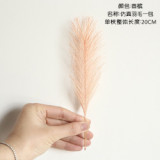 Cross border wholesale feather phoenix tail grass simulation flower manufacturer family decoration wedding hand held flowers