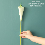 2021Manufacturer: straight tube Calla simulation flower green plant wholesale wedding decorations